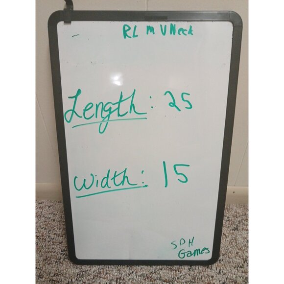 POLO RALPH LAUREN DESIGNER V-NECK TEE T SHIRT Mens Medium  Red - Picture 7 of 7